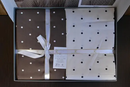 Постільна білизна Point Brown Сатин First Choice pbe0052012 - фото 4