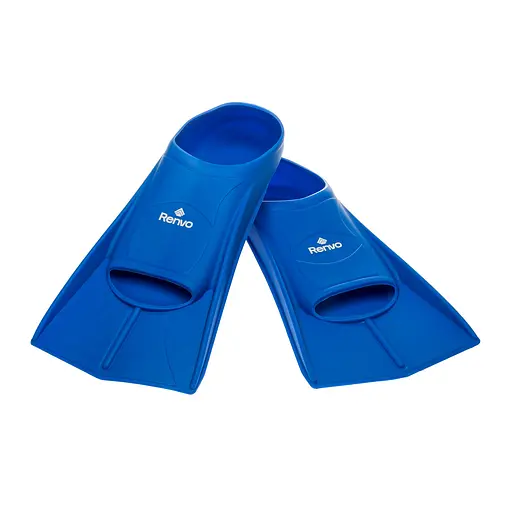 Короткі ласти для тренування в басейні Renvo Frio із закритою п'ятою синій розмір 36-38 (SF100-04 36-38) - фото 5