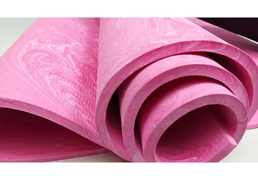 Коврик для йоги и фитнеса EasyFit PER Premium Mat 8 мм + Чехол розовый (EF-1930s-1-P) - фото 2