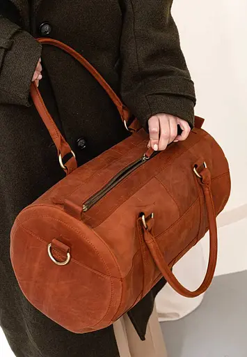 Шкіряна сумка Harper Світло-коричнева Crazy Horse - фото 8