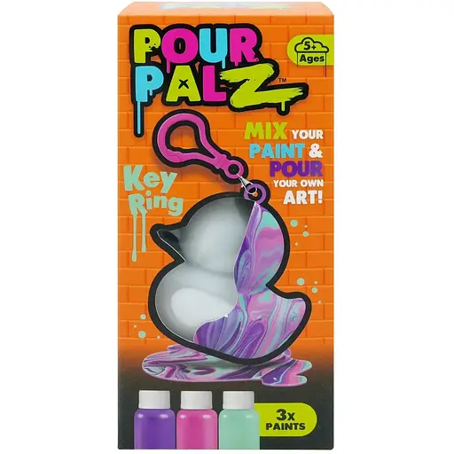 Набор для творчества ToyMonster Флюид Арт Брелок Утенок в ассортименте (GS-G26262) - фото 11