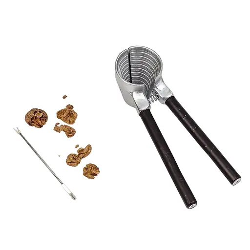 Орехокол Щелкунчик сталь + комплект для чистки ореха, Горіховод 83634 - фото 3