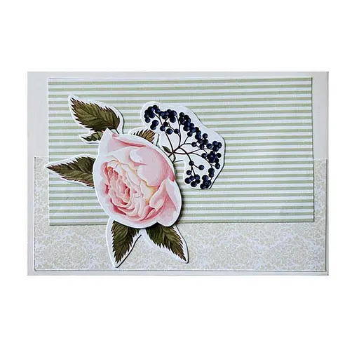 Набір для створення вітальних листівок "Catch the moment" Fabrika Decoru FDGCK-039, 6 шт - фото 8