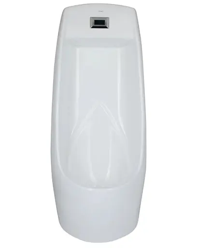 Напольный писсуар Qtap Scorpio White с ИК-датчиком автоматического смывания QT1488101HW - фото 1