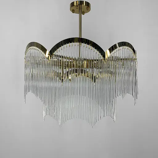 Латунная люстра Maria Theresa в двух размерах Line.F Диаметр 60см - фото 9