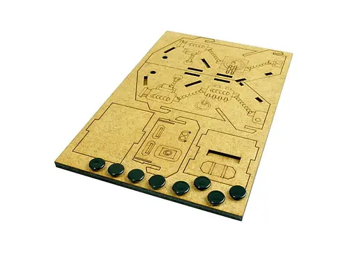 Аксесуар Вежа для кубиків Pandora's Box Studio MDT-7 Мобільна башта оборони Dice Tower Mobile Defense Tower (LP006-064) - фото 2