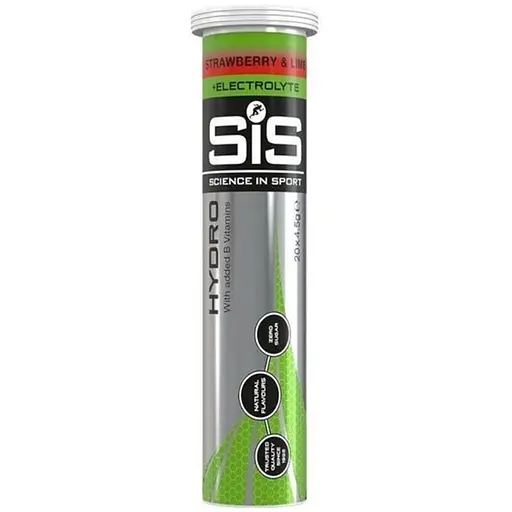 Ізотонік SIS GO Hydro Tablets 20х4 г (17202GHT-STRBR-LM)