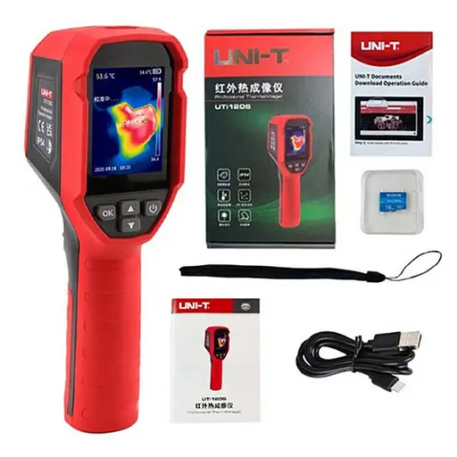 Цифровой инфракрасный тепловизор UNI-T UTi120S IP54 - фото 8