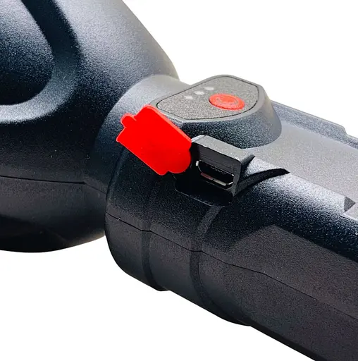 Светодиодный фонарь W5100-1 мощный аккумуляторный прожектор с боковым светом и USB выходом - фото 4