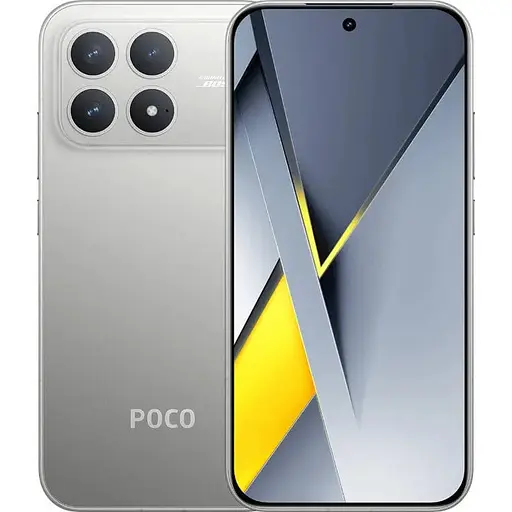 Смартфон Poco F8 Pro 12/512GB Titanium Silver - фото 1