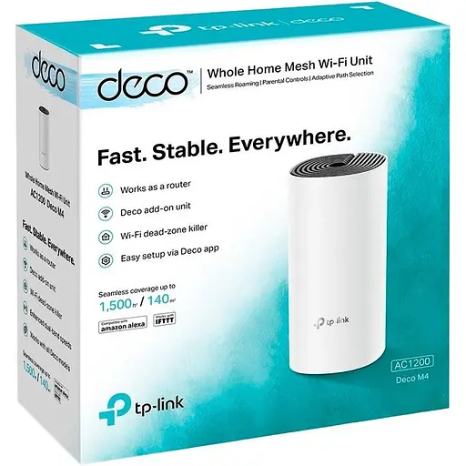Wi-Fi Mesh система TP-Link Deco M4 1-Pack [106716] - фото 3