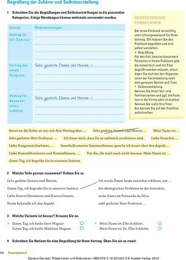 Campus Deutsch. Präsentieren und Diskutieren mit CD-ROM - фото 7