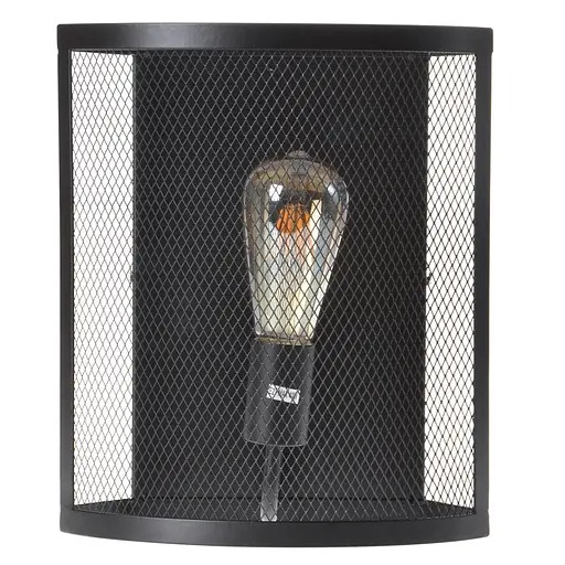 Бра Brille BL-400W/1 настінне накладне лофт E27 BK - фото 4