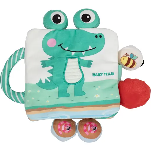 Текстильна іграшка-книжка Baby Team з брязкальцем (8721) - фото 1