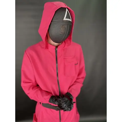 Костюм Игра в кальмара з маской треугольник squid game - фото 2