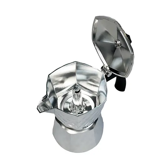 Гейзерная кофеварка Magio MG-1004, 300 мл (на 6 чашек) подходит для индукционных плит 88105 - фото 3