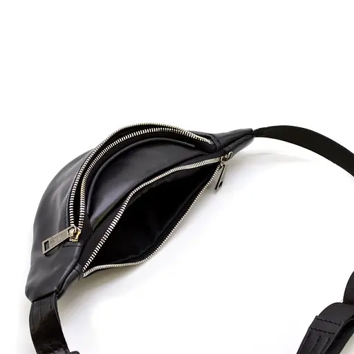 Чоловіча шкіряна сумка на пояс TARWA 33х11.5х8 см sum0025969 - фото 12