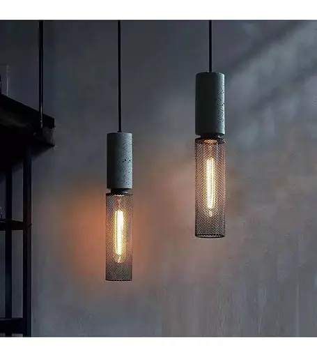 Люстра-підвіс Romin 8990-D підвіс чорний+ сірий - фото 1