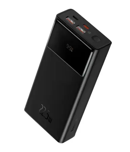 Павербанк Baseus Star-Lord Digital Display Fast Charge, 22.5 W, 30000  mAh Чорний - фото 3