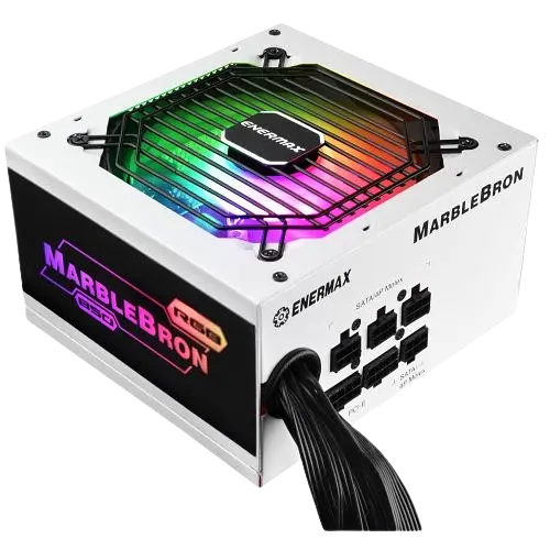 Блок питания Enermax MarbleBron RGB White 850W 80+ Bronze (EMB850EWT-W-RGB) Б/У