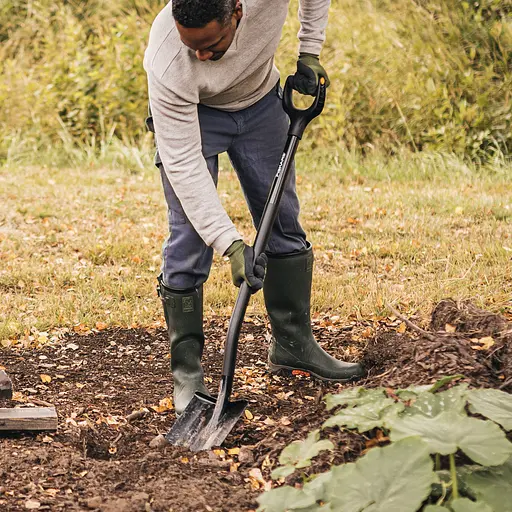 Лопата штыковая профессиональная Fiskars Ergonomic Pro XL 131 см (1066707) - фото 3