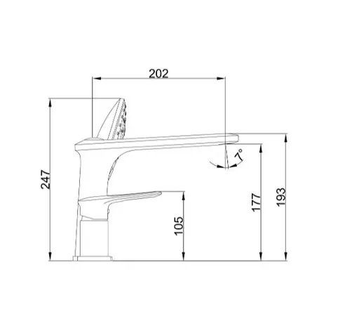 Смеситель для ванны Frap F1149 - фото 7