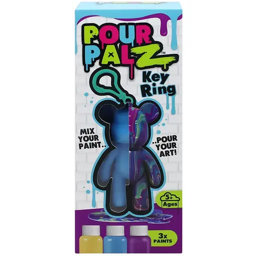 Набір для творчості ToyMonster Флюїд Арт Брелок Ведмедик S3 (GS-G88822) - фото 16