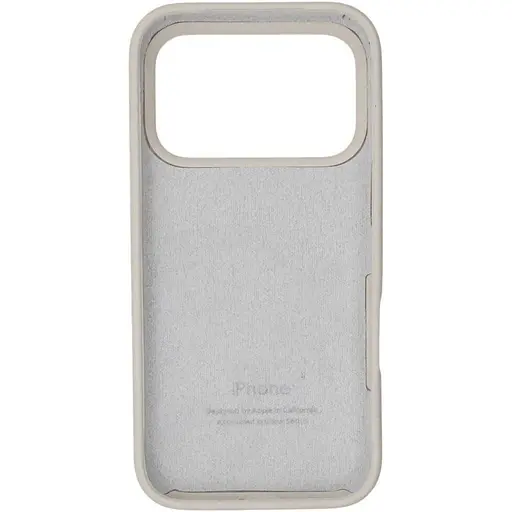 Чохол Silicone Case для Apple iPhone 17 Pro Stone AA [145218] - фото 2