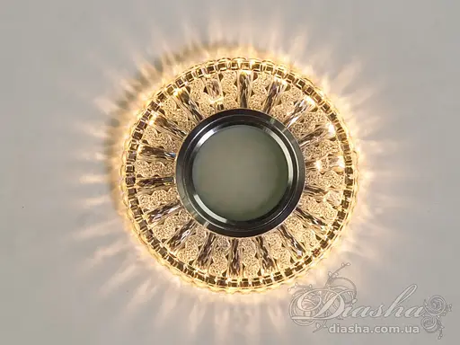 Неймовірно красивий, точковий світильник із вбудованим світлодіодним - фото 1