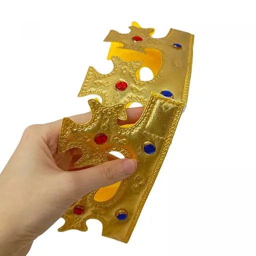 Корона Принца м'яка, золота KA-23-4982, у пакеті - фото 4