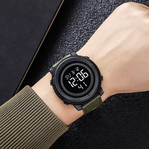 Наручные часы мужские 2215AG Army green Skmei acs0030143 - фото 3