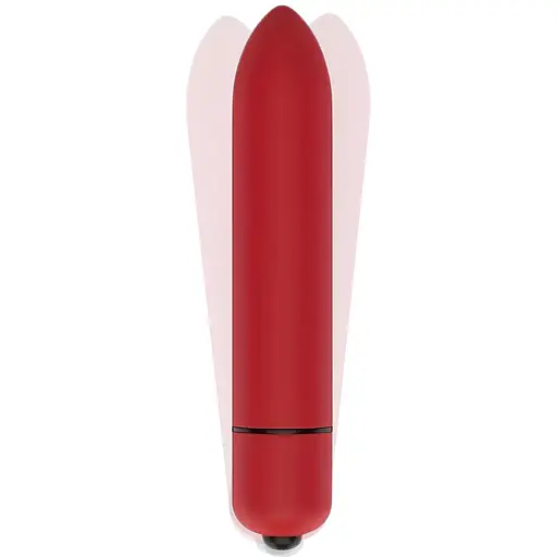 Віброкуля Passion водонепроникна з потужним режимом червона (4821002029709)