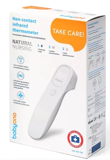 Термометр електронний безконтактний BabyOno Natural Nursing (790) - фото 6