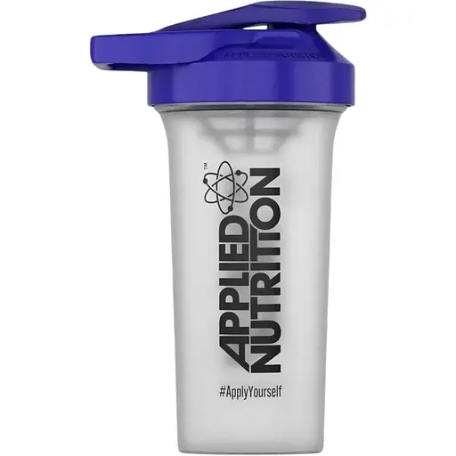 Шейкер Applied Nutrition Shaker 600 мл, Transparent/Blue