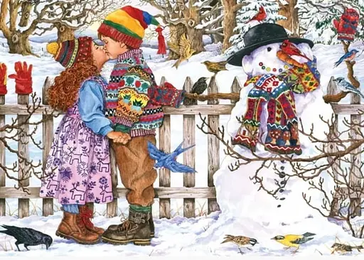 Пазл Anatolian Первый поцелуй зимы 500 эл. (3607) - фото 2