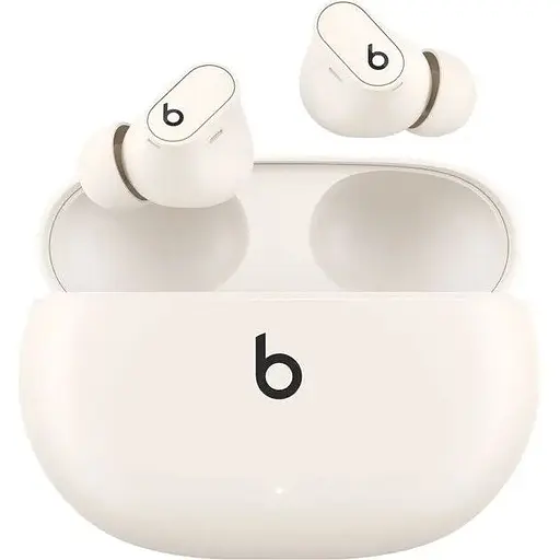 Навушники бездротові Beats by Dr. Dre Studio Buds Plus (MQLJ3) бежеві (Ivory) - фото 1