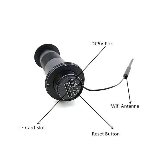 Відеоглазок wifi безпровідний з датчиком руху і записом Geniuspy D178, 2 Мп, 1080P, додаток для Android і IOS (100388) - фото 4