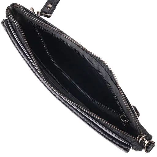 Клатч кожаный мужской Canpellini 21,5х13,5х1 см sum0022425 - фото 4