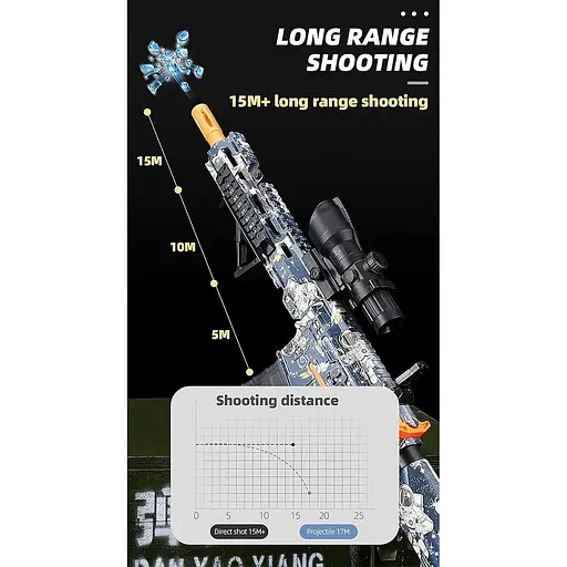 Детский бластер с гелевыми шариками - фото 3