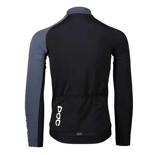 Велоджерси Poc Essential Road Mid LS Jersey S Uranium Black/Sylvanite Grey (1033-PC 582108288SML1) - фото 2