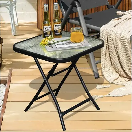 Садовый стол Costway Kontrast раскладной - фото 3