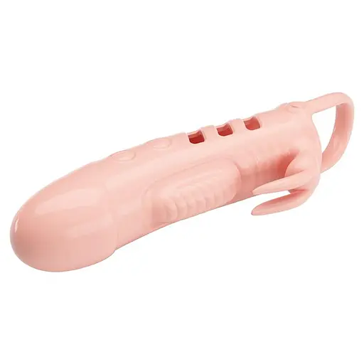 Насадка на пенис Pretty Love Penis Sleeve Sloane 18.5 см телесный - фото 2