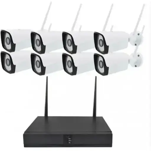 Комплект відеоспостереження Hurry Bolt 8 камер 5G Wi-Fi KIT NVR Wi-Fi