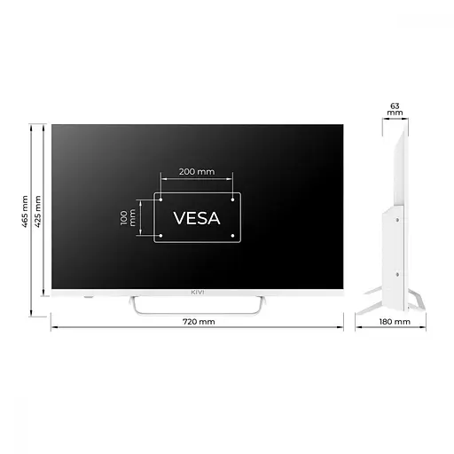Телевизор Kivi 32F760QW - фото 3