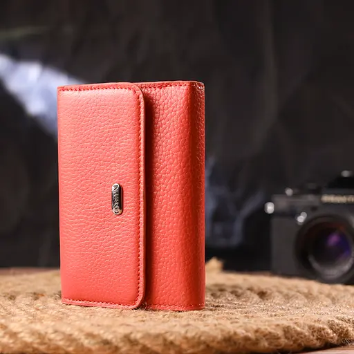 Женский кожаный кошелек Canpellini 12х8.7х1.5 см acs0025104 - фото 6