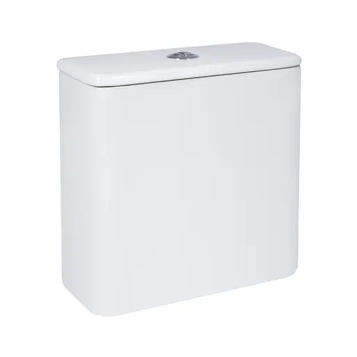 Унитаз-компакт Qtap Presto Quadro безободковый с сиденьем Soft-close QT24221215AW, Белый - фото 10