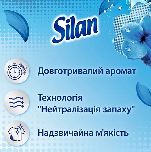 Уцінка. Ополіскувач для білизни Silan Fresh Control Cool Fresh, 2772 мл - фото 3