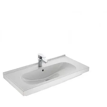Умивальник Sanwerk "Basics" 100 (UV0000145), Білий - фото 1