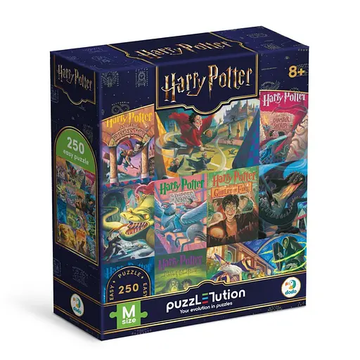 Пазл классический "Harry Potter Книжные обложки" DoDo Toys 200657, 250 элементов - фото 1