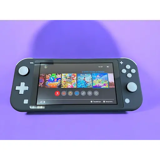 Ігрова приставка Nintendo Switch Lite Нова + 8 ігор 128 ГБ чіпована гарантія
